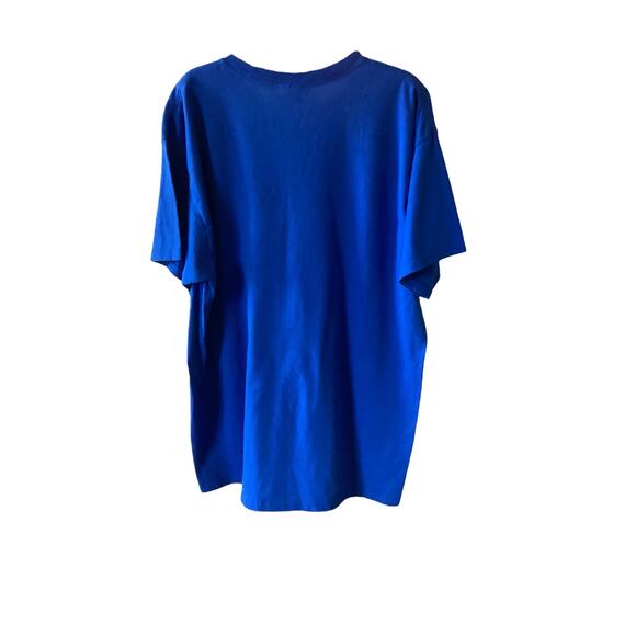 Wisconsin Badgers Jerzees Heavyweight Graphic Tee Size XL Blue - Picture 3 of 3